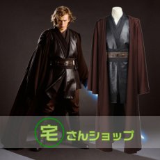 画像1: スター・ウォーズ3 STAR WARS アナキン・スカイウォーカー ダース・ベイダー ジェダイの騎士 コスプレ衣装 (1)