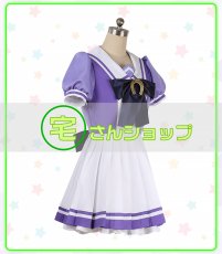 画像2: ウマ娘 プリティーダービー  スペシャルウィーク 制服 風   コスプレ衣装  コスチューム  オーダーメイド無料 (2)