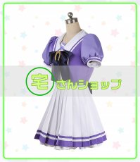 画像3: ウマ娘 プリティーダービー  スペシャルウィーク 制服 風   コスプレ衣装  コスチューム  オーダーメイド無料 (3)