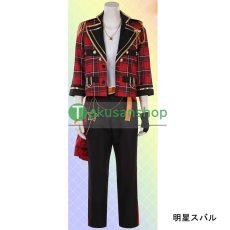 画像1: あんスタ あんさんぶるスターズ  Trickstar Rebellion Star  衣更真緒 遊木真 氷鷹北斗 明星スバル  風  コスチューム コスプレ衣装  オーダーメイド (1)