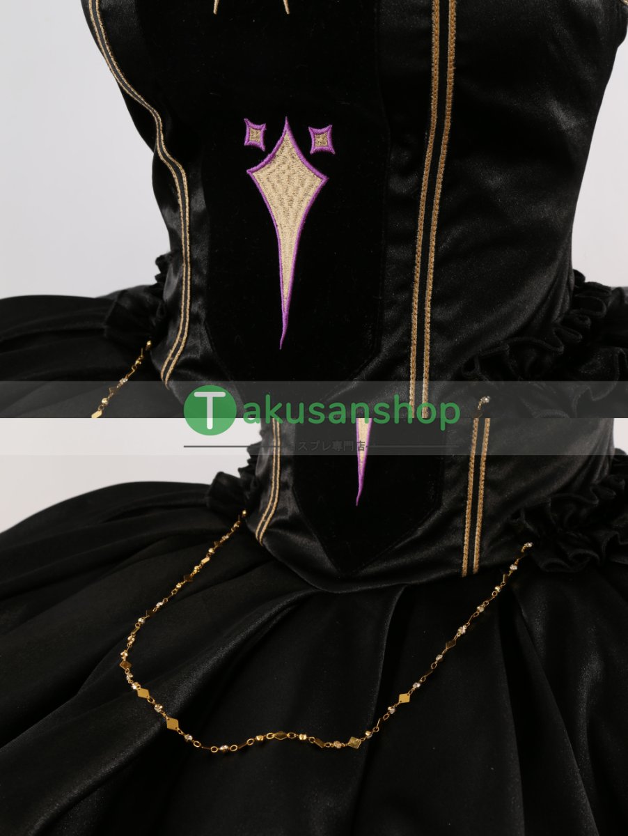 画像9: Fate/Grand Order フェイト・グランドオーダー FGO 水着 霊基再臨　第二段階　高級版  スペースエレシュキガル  風 コスプレ衣装 コスチューム オーダーメイド (9)