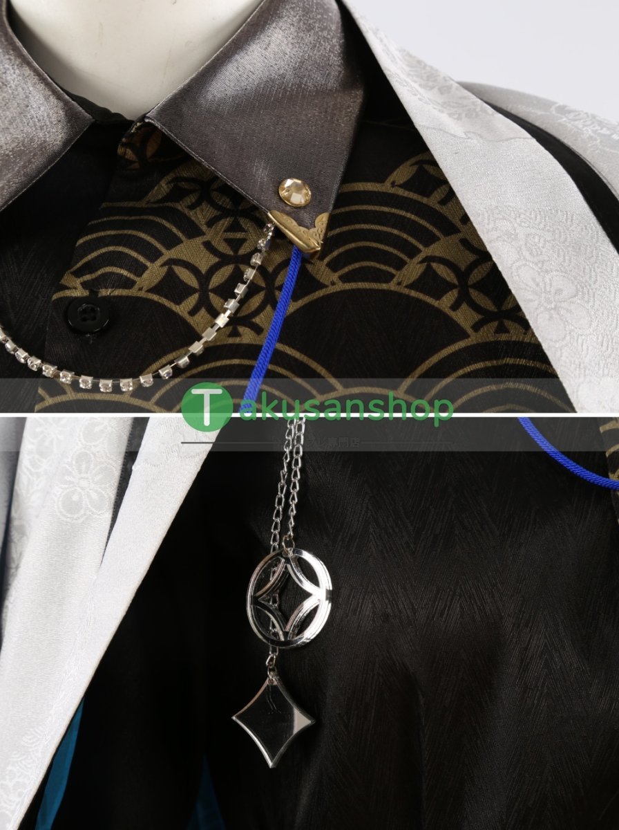 画像15: プロセカ プロジェクトセカイ カラフルステージ! feat.初音ミク  悪を討て、成敗請負人ガチャ クールな悪役? 流るる智の衣  神代類 風 コスプレ衣装  コスチューム オーダーメイド (15)