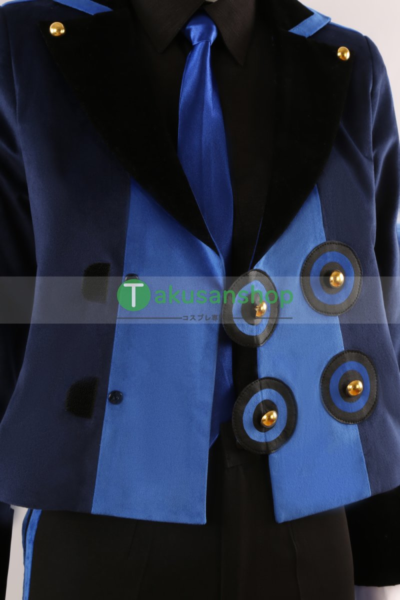 画像10: ペルソナ3 リロード PERSONA3:Reload P3RE ベルベットルーム Velvet Room 結城理 テオドア 風 コスチューム コスプレ衣装 オーダーメイド (10)