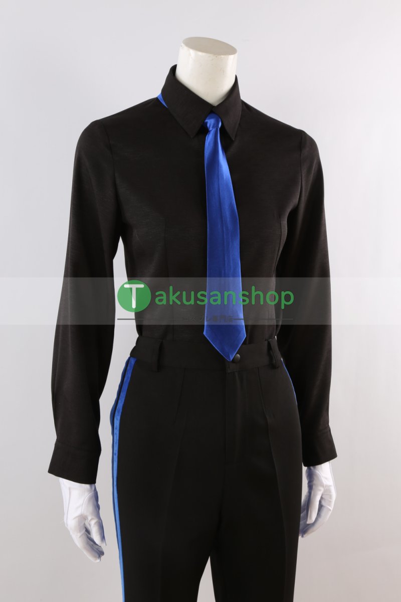 画像15: ペルソナ3 リロード PERSONA3:Reload P3RE ベルベットルーム Velvet Room 結城理 テオドア 風 コスチューム コスプレ衣装 オーダーメイド (15)