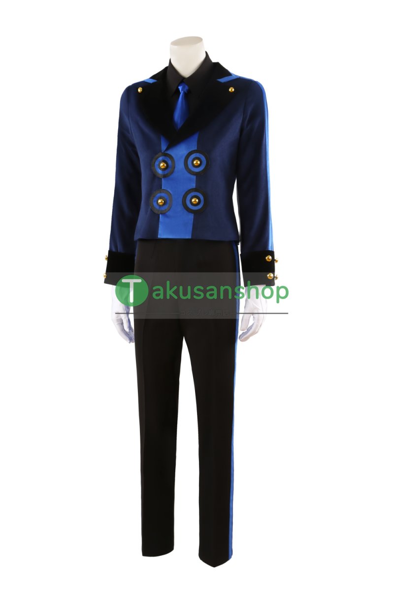 画像3: ペルソナ3 リロード PERSONA3:Reload P3RE ベルベットルーム Velvet Room 結城理 テオドア 風 コスチューム コスプレ衣装 オーダーメイド (3)