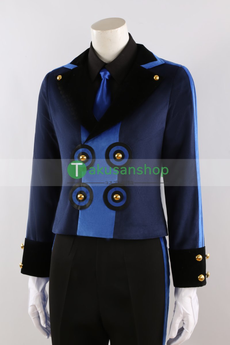 画像7: ペルソナ3 リロード PERSONA3:Reload P3RE ベルベットルーム Velvet Room 結城理 テオドア 風 コスチューム コスプレ衣装 オーダーメイド (7)