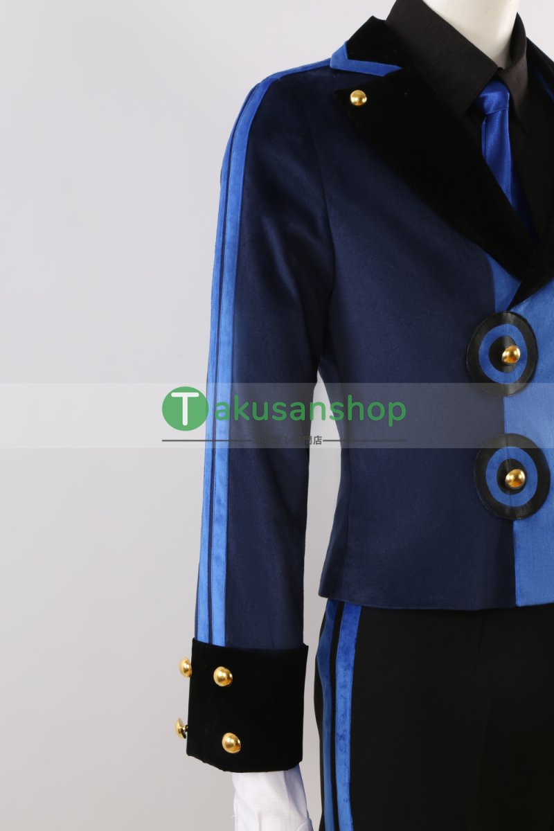 画像8: ペルソナ3 リロード PERSONA3:Reload P3RE ベルベットルーム Velvet Room 結城理 テオドア 風 コスチューム コスプレ衣装 オーダーメイド (8)