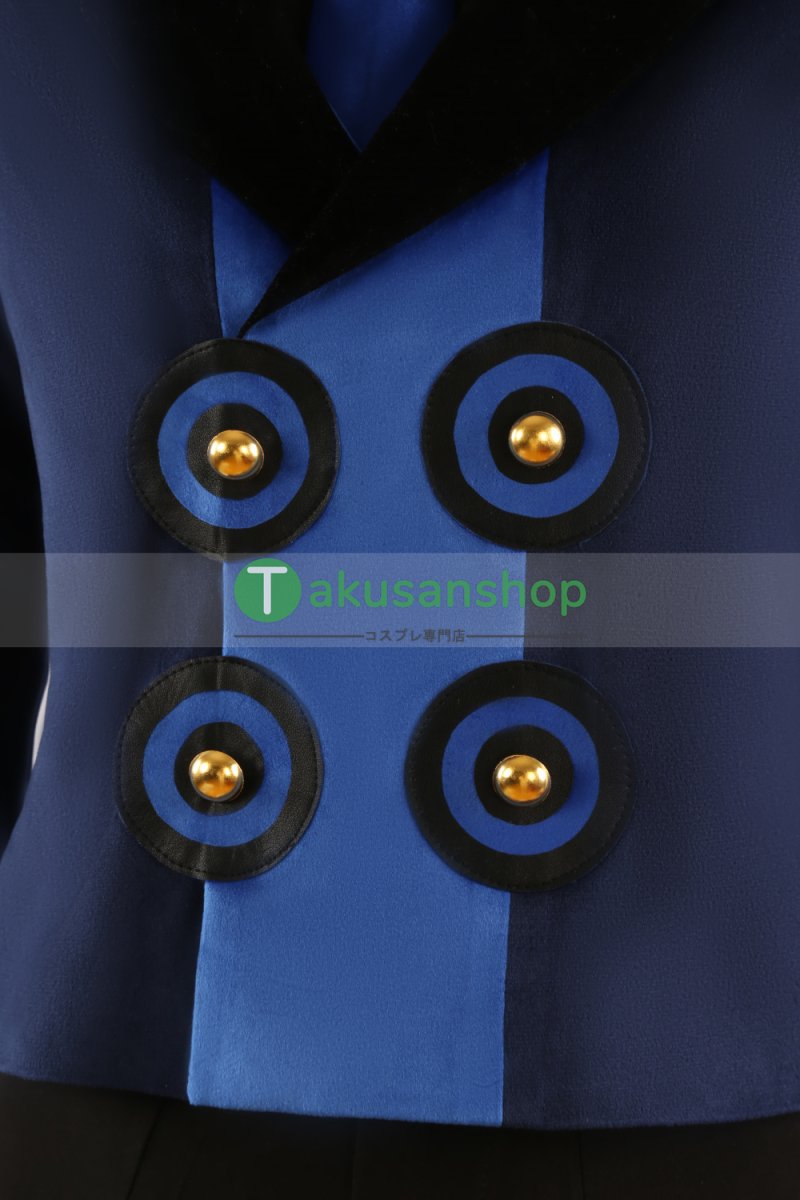 画像9: ペルソナ3 リロード PERSONA3:Reload P3RE ベルベットルーム Velvet Room 結城理 テオドア 風 コスチューム コスプレ衣装 オーダーメイド (9)
