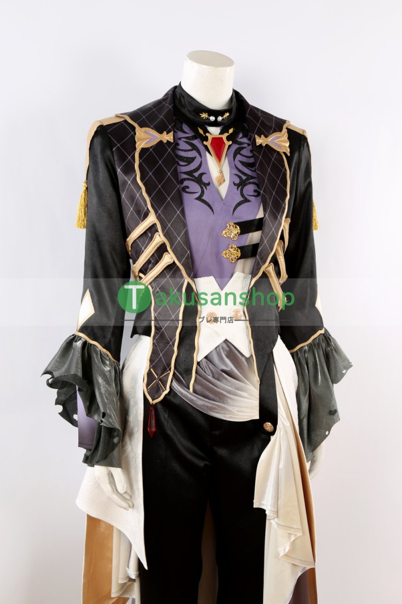 画像12: あんスタ あんさんぶるスターズ  いざよう月の歌 Look back 朔間凛月 衣更真緒 朔間零 遊木真  風 コスチューム コスプレ衣装 オーダーメイド (12)