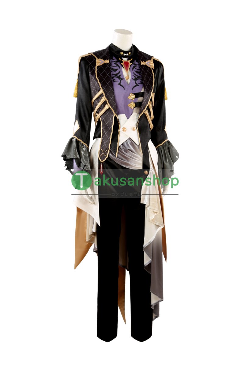 画像4: あんスタ あんさんぶるスターズ  いざよう月の歌 Look back 朔間凛月 衣更真緒 朔間零 遊木真  風 コスチューム コスプレ衣装 オーダーメイド (4)