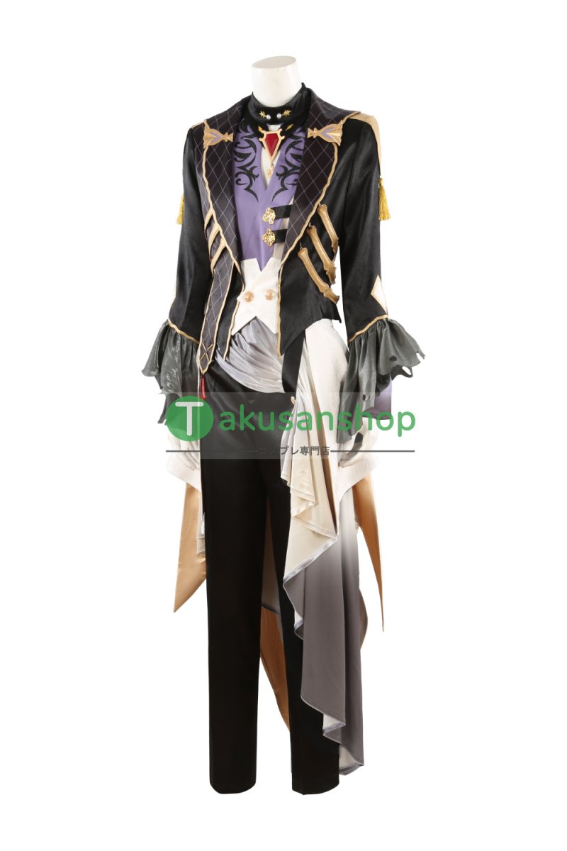 画像5: あんスタ あんさんぶるスターズ  いざよう月の歌 Look back 朔間凛月 衣更真緒 朔間零 遊木真  風 コスチューム コスプレ衣装 オーダーメイド (5)