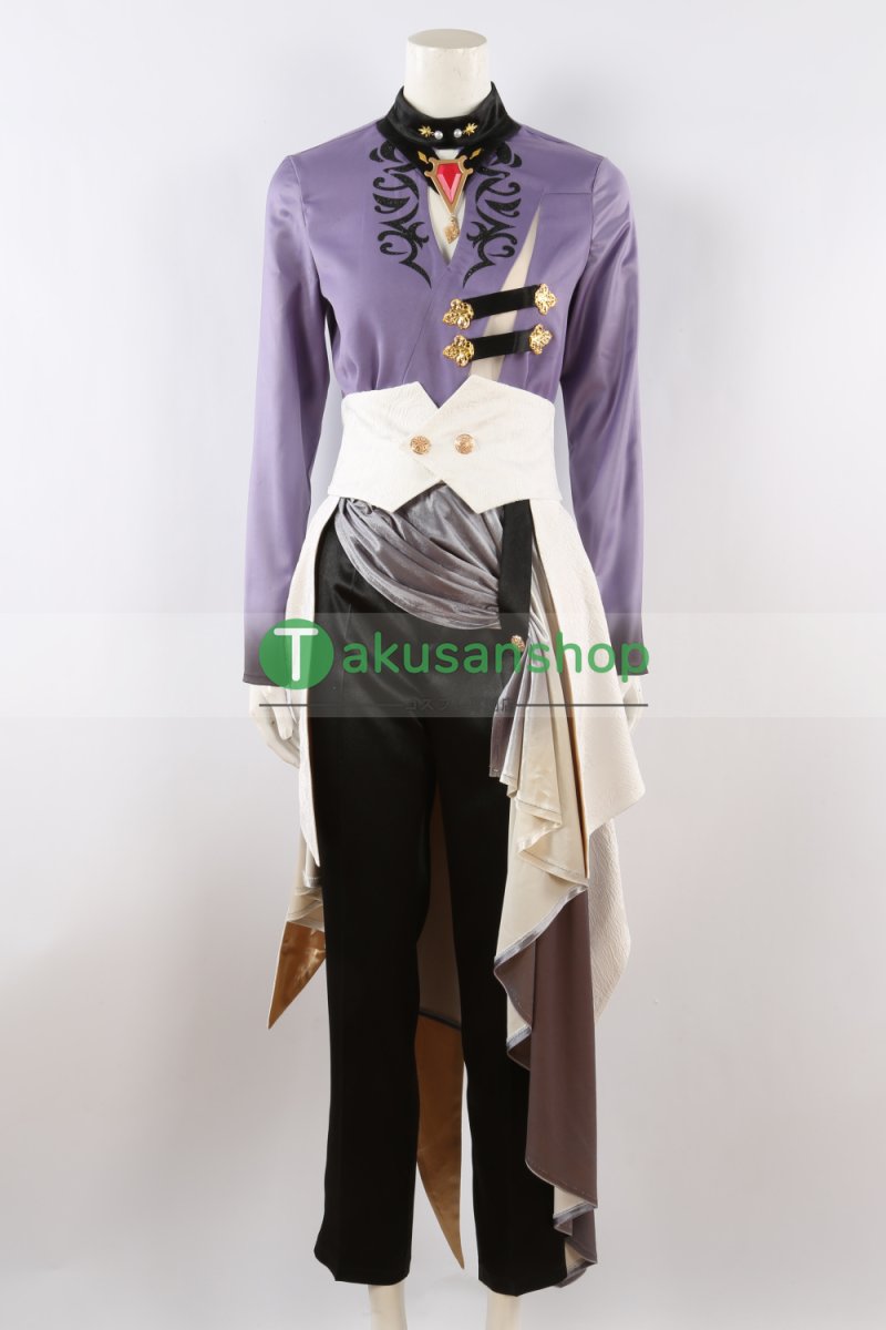 画像7: あんスタ あんさんぶるスターズ  いざよう月の歌 Look back 朔間凛月 衣更真緒 朔間零 遊木真  風 コスチューム コスプレ衣装 オーダーメイド (7)