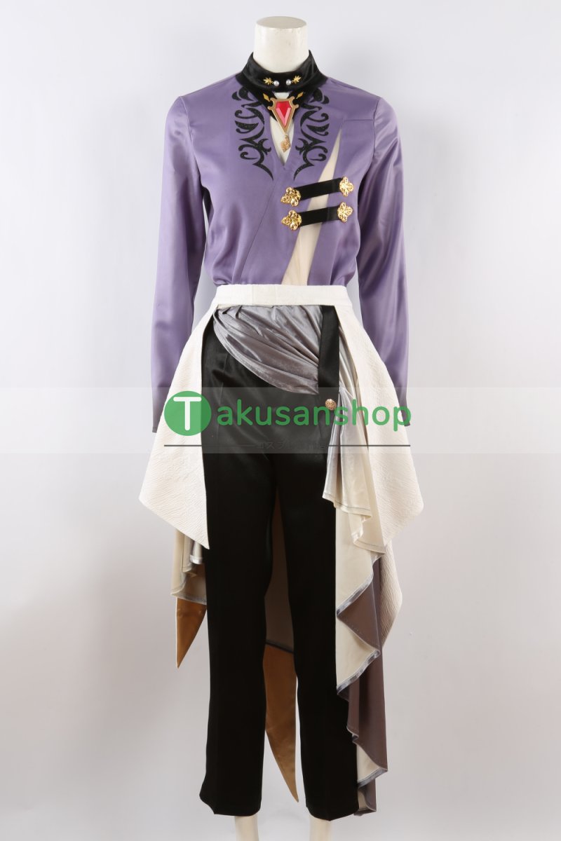 画像9: あんスタ あんさんぶるスターズ  いざよう月の歌 Look back 朔間凛月 衣更真緒 朔間零 遊木真  風 コスチューム コスプレ衣装 オーダーメイド (9)