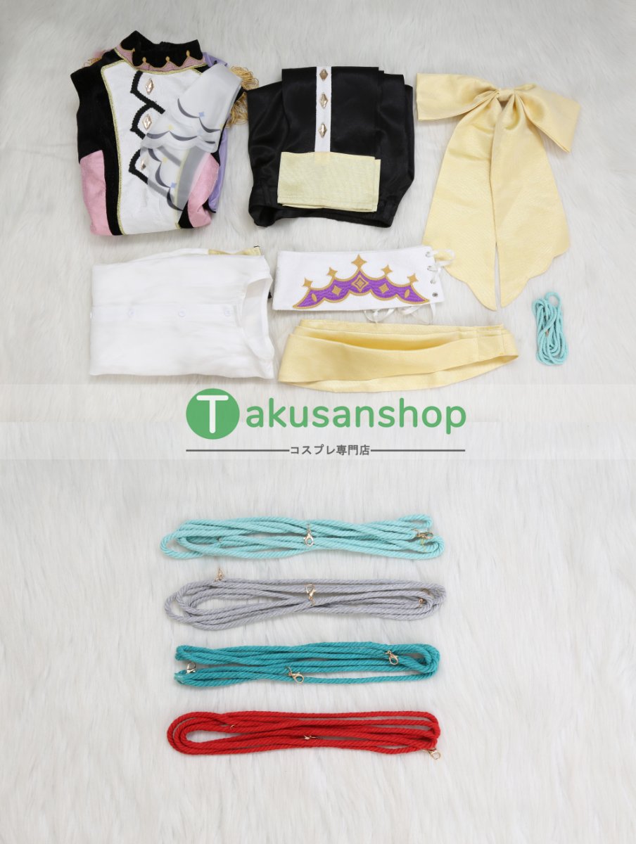 画像19: あんスタ あんさんぶるスターズ  エスプリ Special for Princess  スペシャル・フォー・プリンセス エス カンナ ユメ ライカ  冴霧笑主 　花群冬芽　名都神無　 宝丈萊香 風 コスチューム コスプレ衣装 オーダーメイド (19)