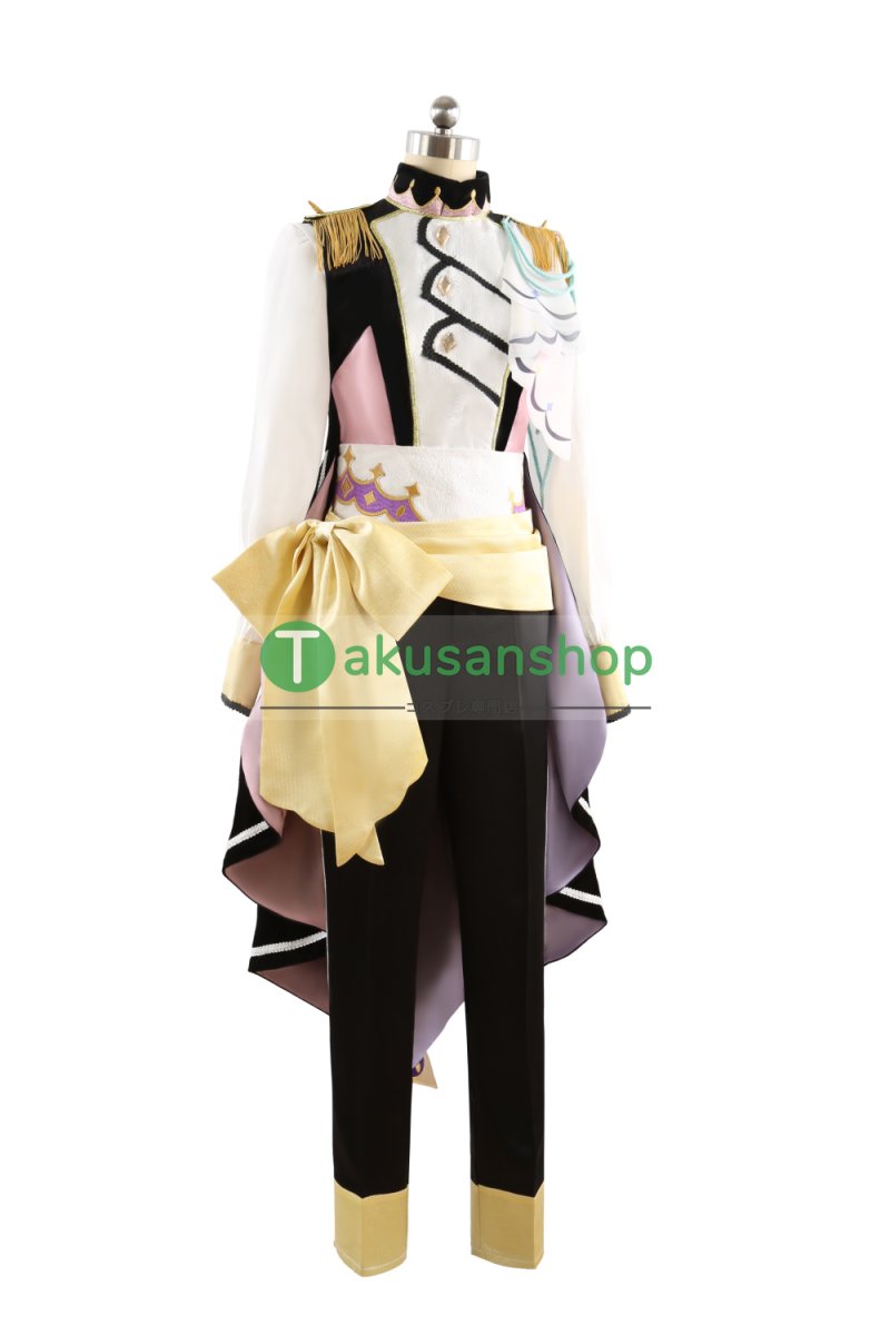 画像2: あんスタ あんさんぶるスターズ  エスプリ Special for Princess  スペシャル・フォー・プリンセス エス カンナ ユメ ライカ  冴霧笑主 　花群冬芽　名都神無　 宝丈萊香 風 コスチューム コスプレ衣装 オーダーメイド (2)