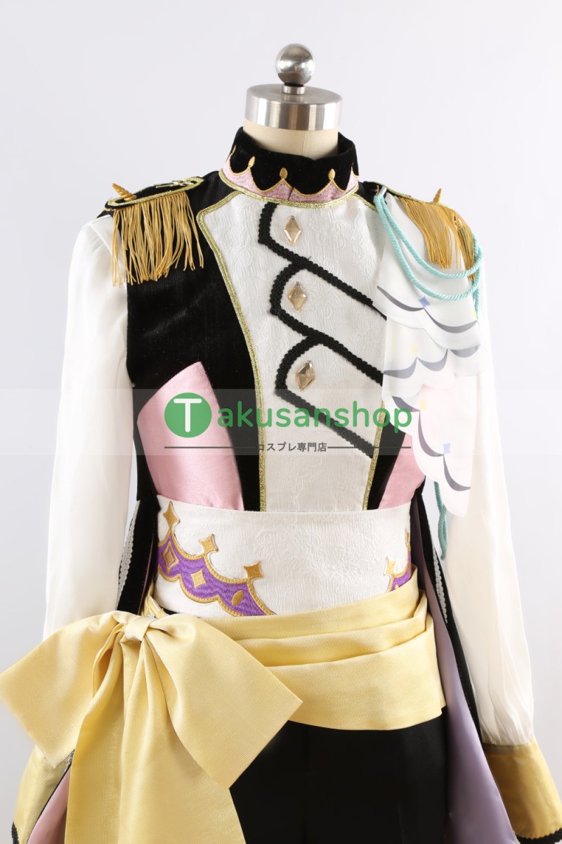 画像8: あんスタ あんさんぶるスターズ  エスプリ Special for Princess  スペシャル・フォー・プリンセス エス カンナ ユメ ライカ  冴霧笑主 　花群冬芽　名都神無　 宝丈萊香 風 コスチューム コスプレ衣装 オーダーメイド (8)