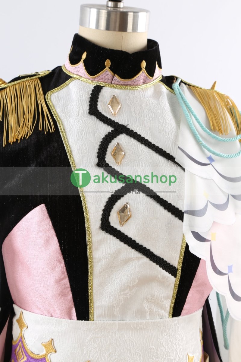 画像9: あんスタ あんさんぶるスターズ  エスプリ Special for Princess  スペシャル・フォー・プリンセス エス カンナ ユメ ライカ  冴霧笑主 　花群冬芽　名都神無　 宝丈萊香 風 コスチューム コスプレ衣装 オーダーメイド (9)