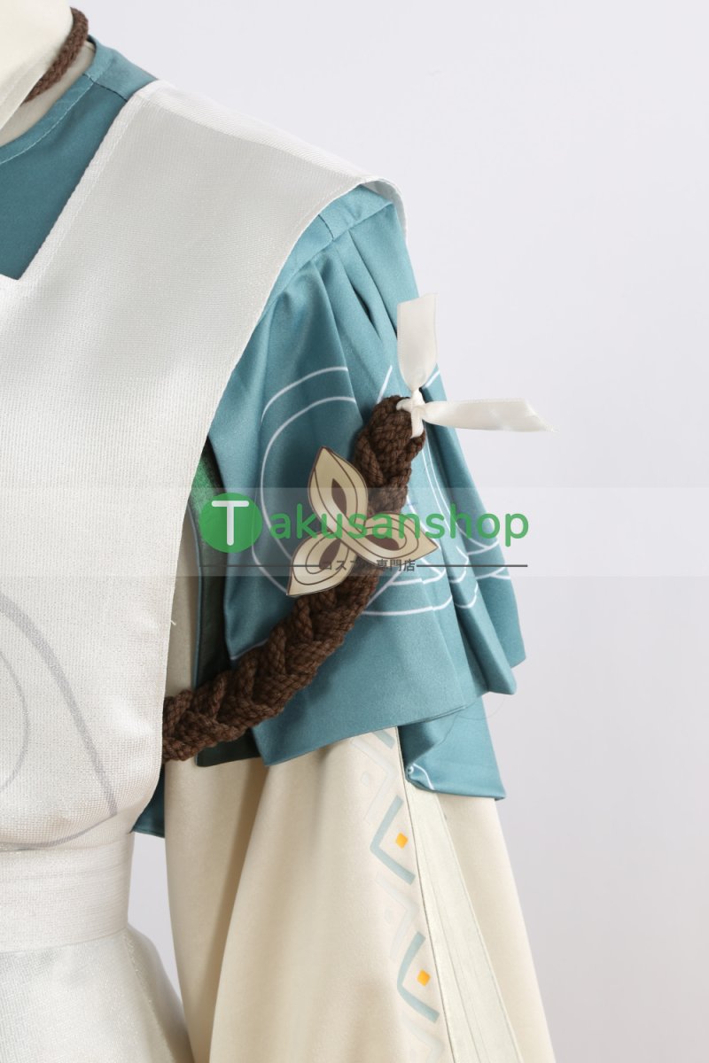 画像9: NU: カーニバル ニューカーニバル ガル SSR 天命の光を護りし者   風 コスチューム コスプレ衣装 オーダーメイド (9)