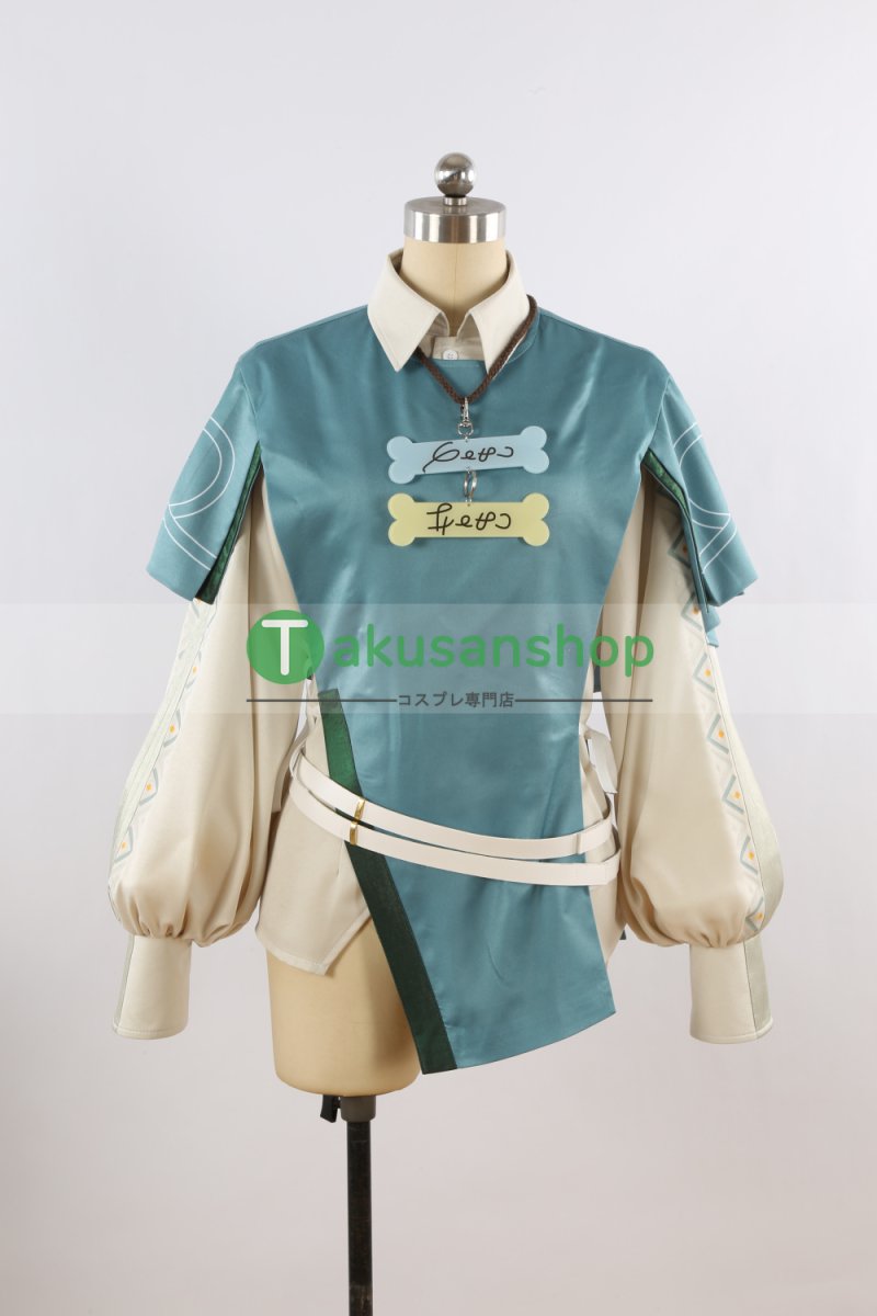 画像14: NU: カーニバル ニューカーニバル ガル SSR 天命の光を護りし者   風 コスチューム コスプレ衣装 オーダーメイド (14)