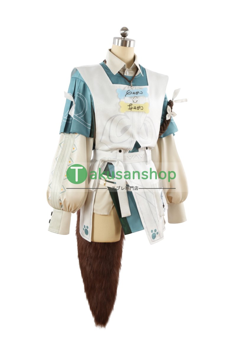 画像2: NU: カーニバル ニューカーニバル ガル SSR 天命の光を護りし者   風 コスチューム コスプレ衣装 オーダーメイド (2)