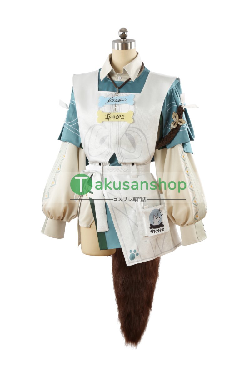 画像3: NU: カーニバル ニューカーニバル ガル SSR 天命の光を護りし者   風 コスチューム コスプレ衣装 オーダーメイド (3)