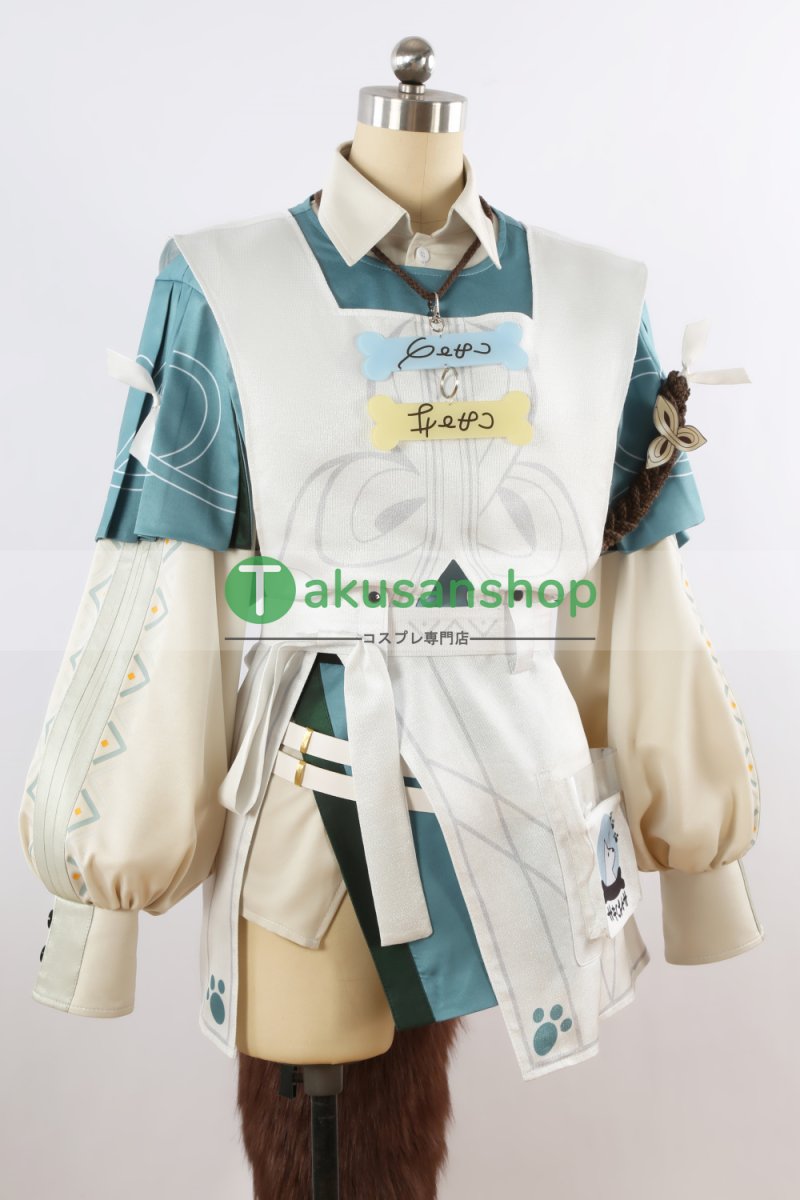 画像5: NU: カーニバル ニューカーニバル ガル SSR 天命の光を護りし者   風 コスチューム コスプレ衣装 オーダーメイド (5)