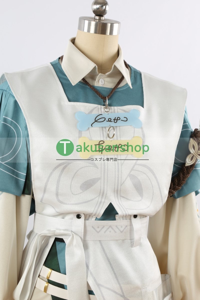 画像6: NU: カーニバル ニューカーニバル ガル SSR 天命の光を護りし者   風 コスチューム コスプレ衣装 オーダーメイド (6)