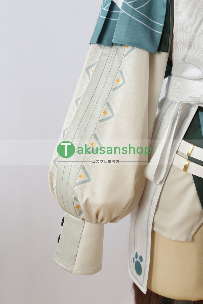 画像8: NU: カーニバル ニューカーニバル ガル SSR 天命の光を護りし者   風 コスチューム コスプレ衣装 オーダーメイド (8)