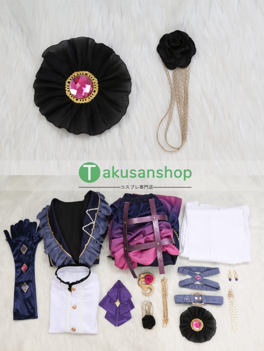 画像25: あんスタ あんさんぶるスターズ  傾慕の華 恍惚 巴日和 葵ゆうた 衣更真緒  風 コスチューム コスプレ衣装 オーダーメイド (25)