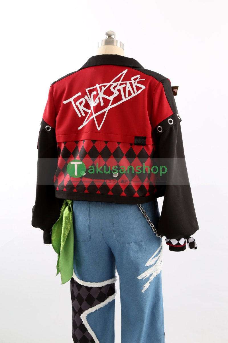 画像11: あんスタ あんさんぶるスターズ  Trickstar ワチャガナドゥ?Build!理想を詰め込んだFREEDOM! 遊木真 明星スバル 氷鷹北斗 衣更真緒   風 コスチューム コスプレ衣装 オーダーメイド (11)