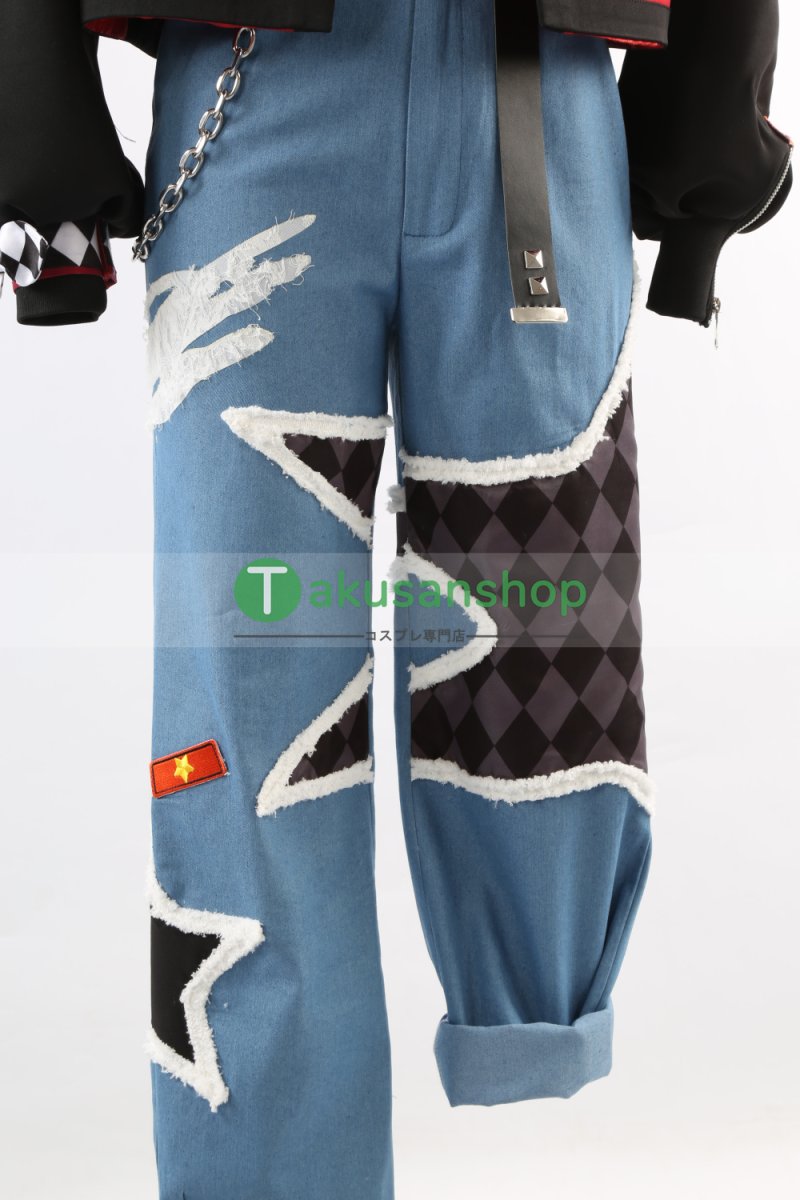 画像15: あんスタ あんさんぶるスターズ  Trickstar ワチャガナドゥ?Build!理想を詰め込んだFREEDOM! 遊木真 明星スバル 氷鷹北斗 衣更真緒   風 コスチューム コスプレ衣装 オーダーメイド (15)