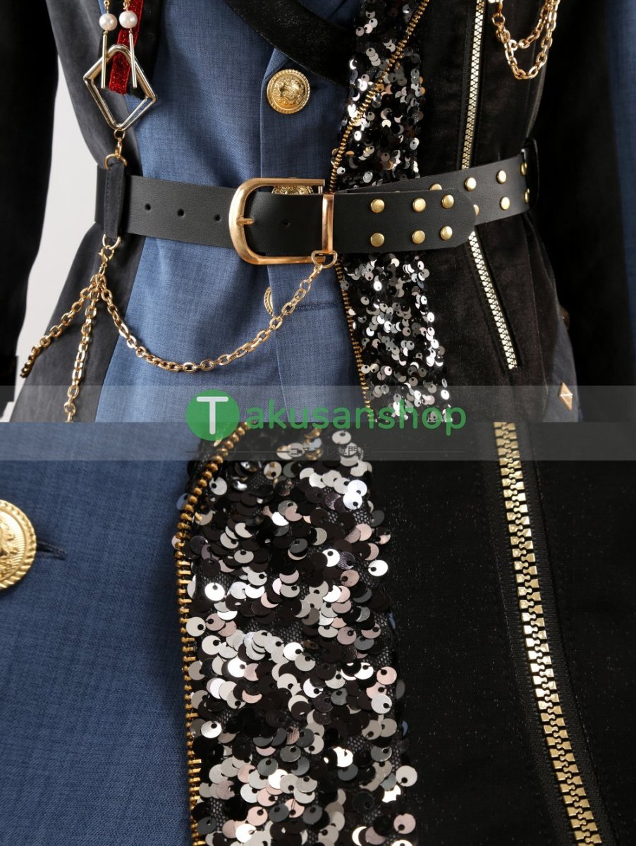 画像22: プロセカ×あんスタ プロジェクトセカイ  あんさんぶるスターズ コラボ フュージョン DI:Verse 守沢千秋 天馬司 漣ジュン 東雲彰人 瀬名泉 青柳冬弥 逆先夏目 神代類  カイト KAITO 鏡音レン 風 コスチューム コスプレ衣装 オーダーメイド (22)