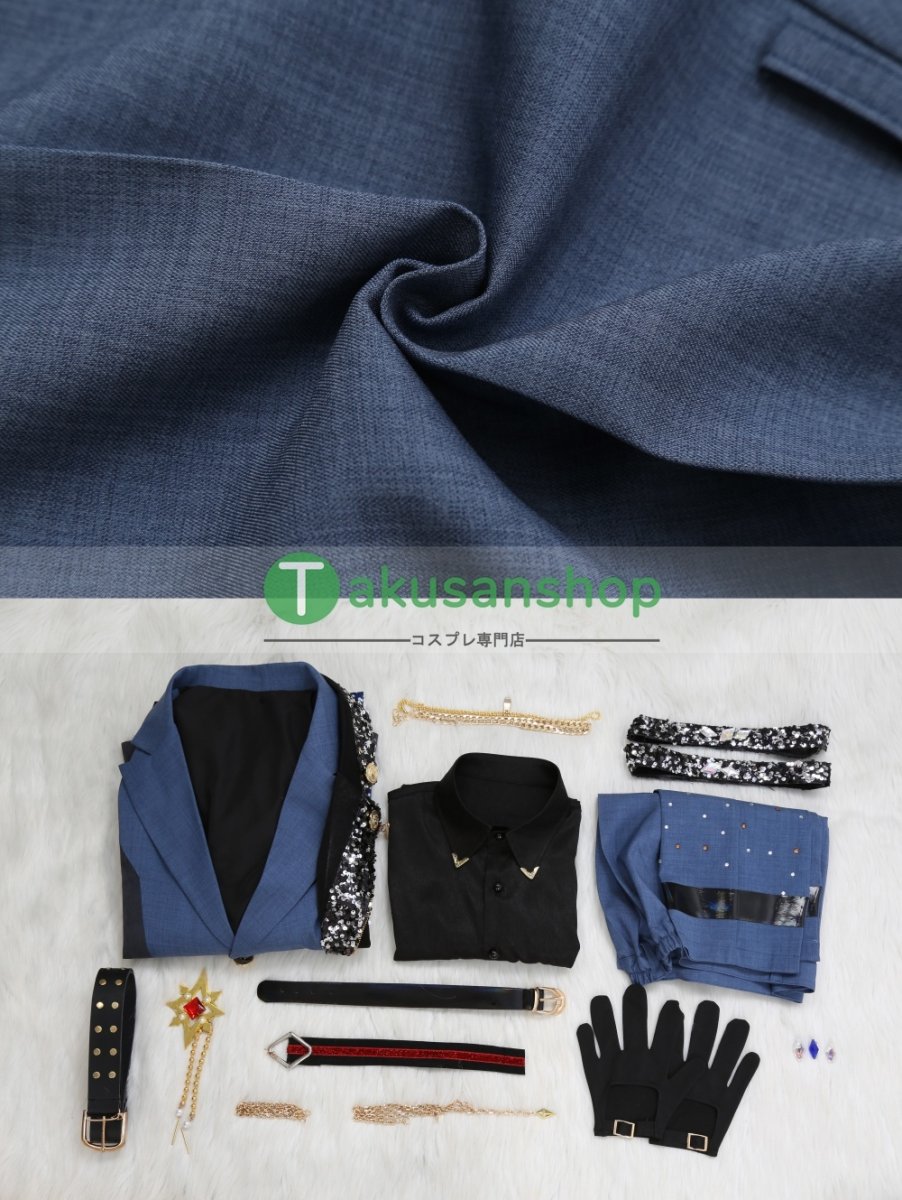 画像28: プロセカ×あんスタ プロジェクトセカイ  あんさんぶるスターズ コラボ フュージョン DI:Verse 守沢千秋 天馬司 漣ジュン 東雲彰人 瀬名泉 青柳冬弥 逆先夏目 神代類  カイト KAITO 鏡音レン 風 コスチューム コスプレ衣装 オーダーメイド (28)