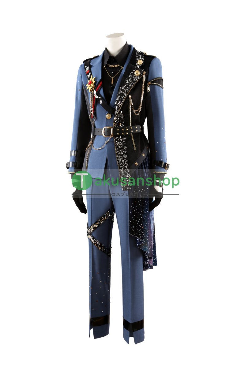 画像3: プロセカ×あんスタ プロジェクトセカイ  あんさんぶるスターズ コラボ フュージョン DI:Verse 守沢千秋 天馬司 漣ジュン 東雲彰人 瀬名泉 青柳冬弥 逆先夏目 神代類  カイト KAITO 鏡音レン 風 コスチューム コスプレ衣装 オーダーメイド (3)