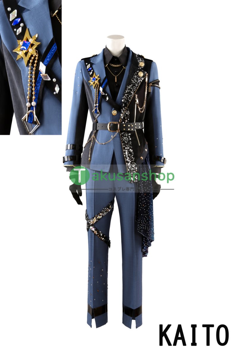 画像30: プロセカ×あんスタ プロジェクトセカイ  あんさんぶるスターズ コラボ フュージョン DI:Verse 守沢千秋 天馬司 漣ジュン 東雲彰人 瀬名泉 青柳冬弥 逆先夏目 神代類  カイト KAITO 鏡音レン 風 コスチューム コスプレ衣装 オーダーメイド (30)