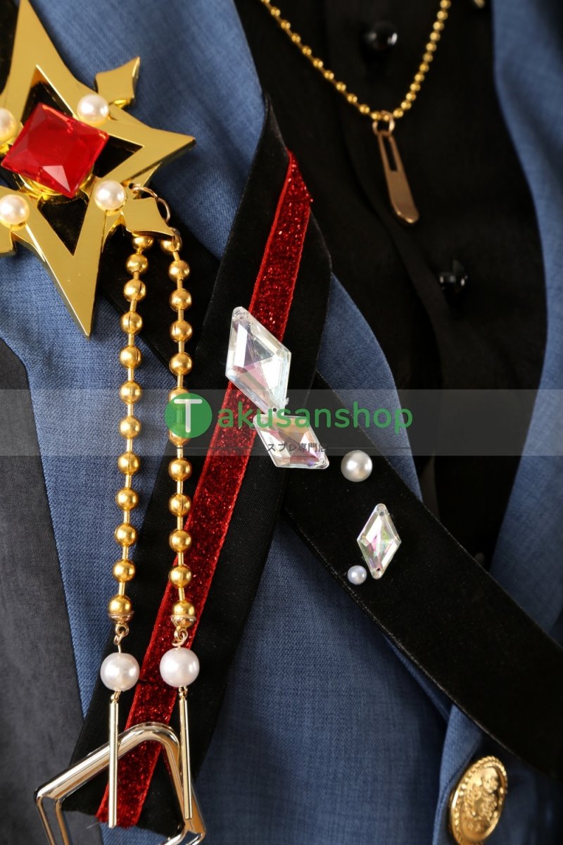 画像9: プロセカ×あんスタ プロジェクトセカイ  あんさんぶるスターズ コラボ フュージョン DI:Verse 守沢千秋 天馬司 漣ジュン 東雲彰人 瀬名泉 青柳冬弥 逆先夏目 神代類  カイト KAITO 鏡音レン 風 コスチューム コスプレ衣装 オーダーメイド (9)