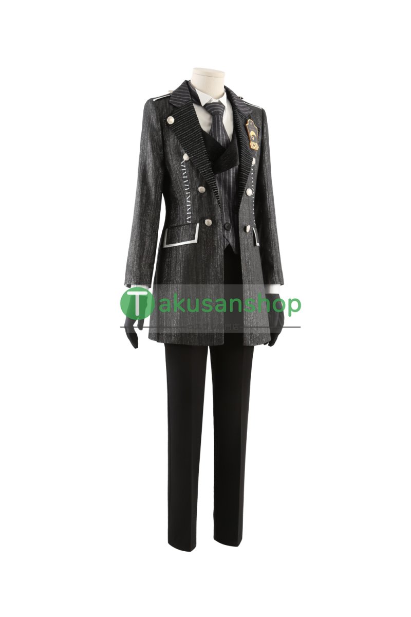 画像2: ツイステ ツイステッドワンダーランド  2024 ハロウィン  ナイトメアースーツ  Malleus マレウス   風 コスチューム コスプレ衣装 オーダーメイド (2)