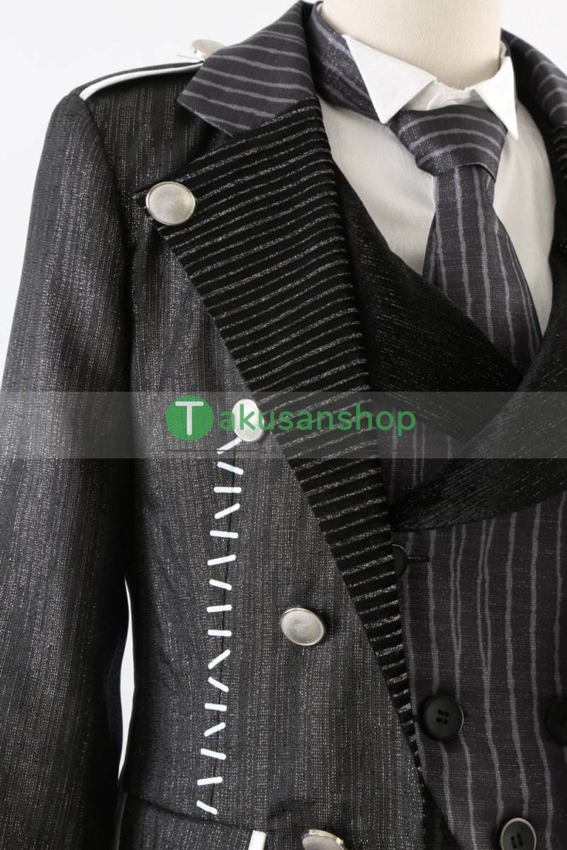 画像6: ツイステ ツイステッドワンダーランド  2024 ハロウィン  ナイトメアースーツ  Malleus マレウス   風 コスチューム コスプレ衣装 オーダーメイド (6)