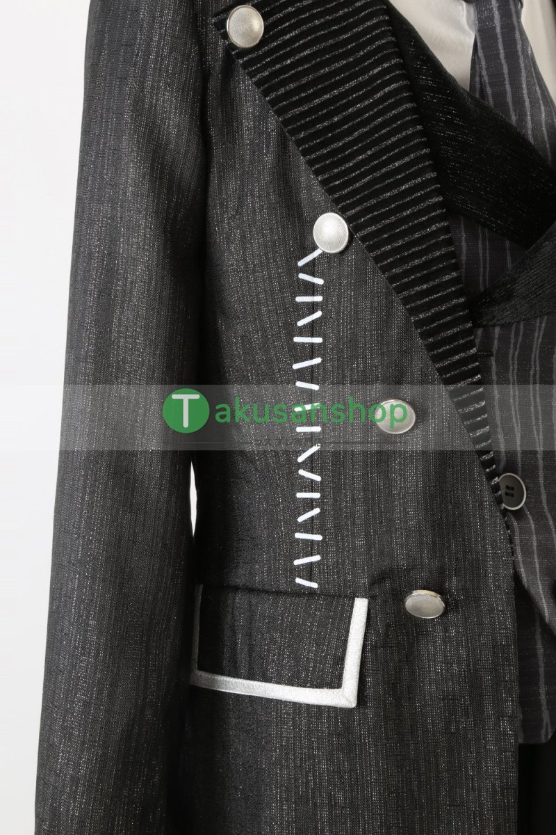 画像7: ツイステ ツイステッドワンダーランド  2024 ハロウィン  ナイトメアースーツ  Malleus マレウス   風 コスチューム コスプレ衣装 オーダーメイド (7)