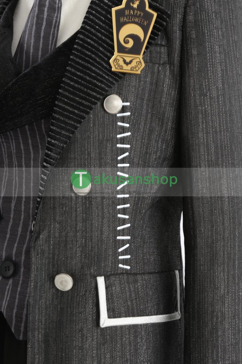 画像8: ツイステ ツイステッドワンダーランド  2024 ハロウィン  ナイトメアースーツ  Malleus マレウス   風 コスチューム コスプレ衣装 オーダーメイド (8)