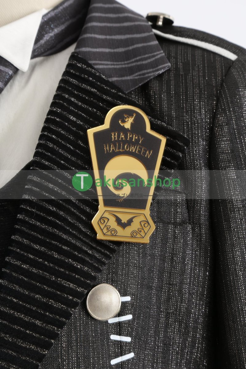 画像9: ツイステ ツイステッドワンダーランド  2024 ハロウィン  ナイトメアースーツ  Malleus マレウス   風 コスチューム コスプレ衣装 オーダーメイド (9)