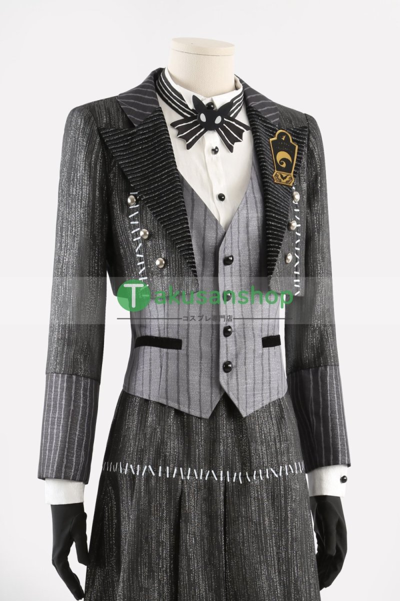 画像5: ツイステ ツイステッドワンダーランド  2024 ハロウィン  ナイトメアースーツ  ヴィル  Vil   風 コスチューム コスプレ衣装 オーダーメイド (5)