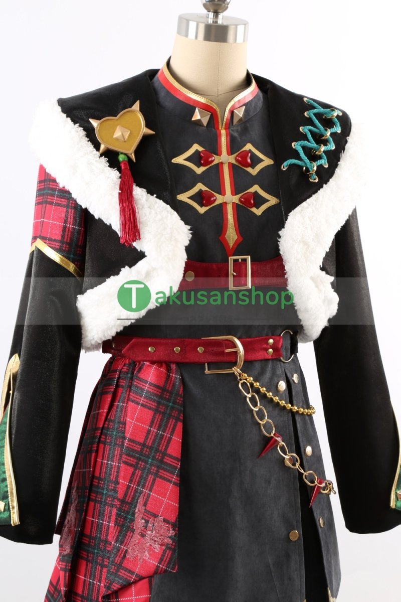 画像10: あんスタ あんさんぶるスターズ  OVER 飛び越せHRCN JUMPIN' LUCK BEAT 仁兎なずな 天満光 真白友也 紫之創  風 コスチューム コスプレ衣装 オーダーメイド (10)