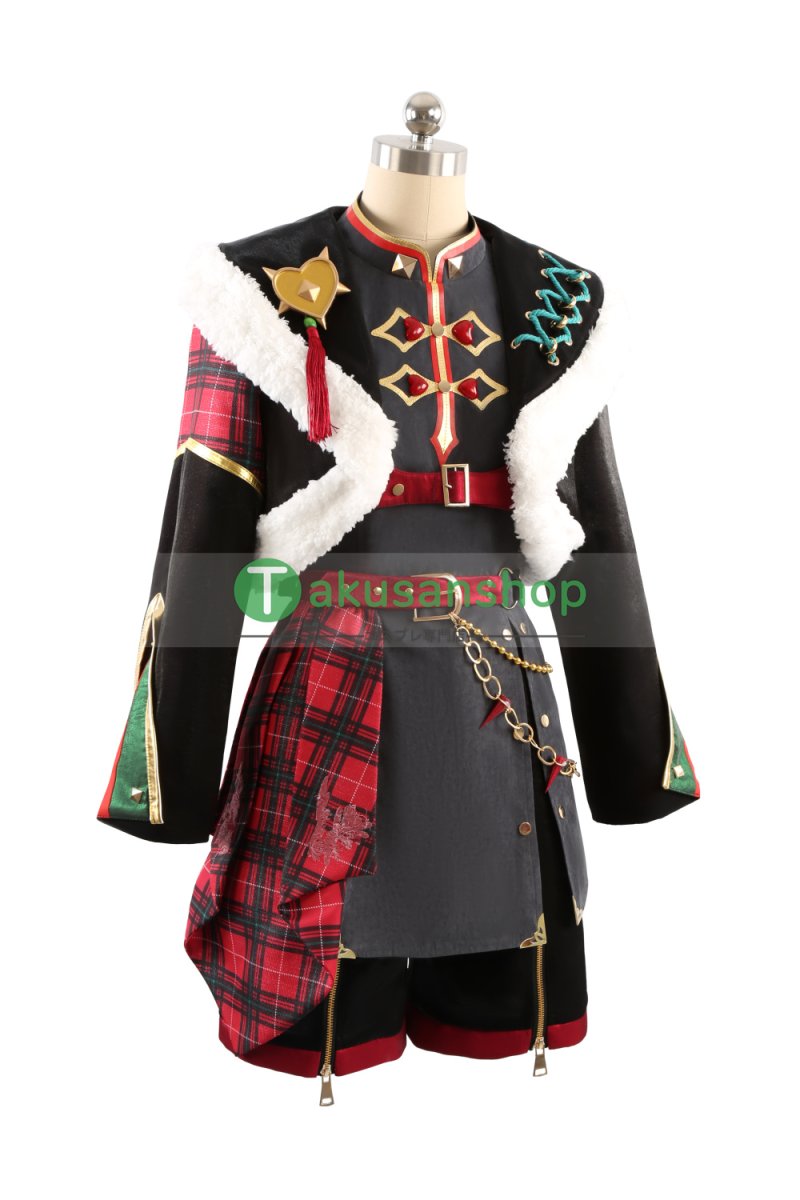 画像2: あんスタ あんさんぶるスターズ  OVER 飛び越せHRCN JUMPIN' LUCK BEAT 仁兎なずな 天満光 真白友也 紫之創  風 コスチューム コスプレ衣装 オーダーメイド (2)