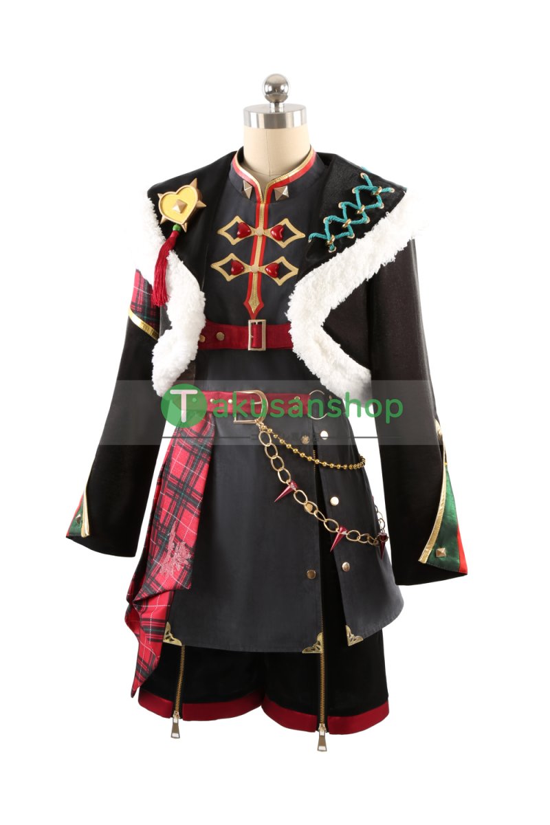 画像3: あんスタ あんさんぶるスターズ  OVER 飛び越せHRCN JUMPIN' LUCK BEAT 仁兎なずな 天満光 真白友也 紫之創  風 コスチューム コスプレ衣装 オーダーメイド (3)