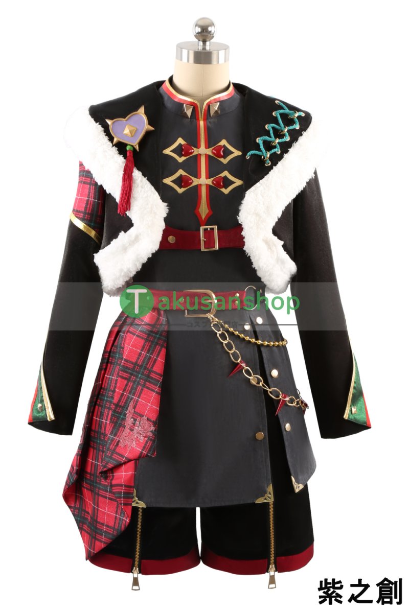 画像32: あんスタ あんさんぶるスターズ  OVER 飛び越せHRCN JUMPIN' LUCK BEAT 仁兎なずな 天満光 真白友也 紫之創  風 コスチューム コスプレ衣装 オーダーメイド (32)