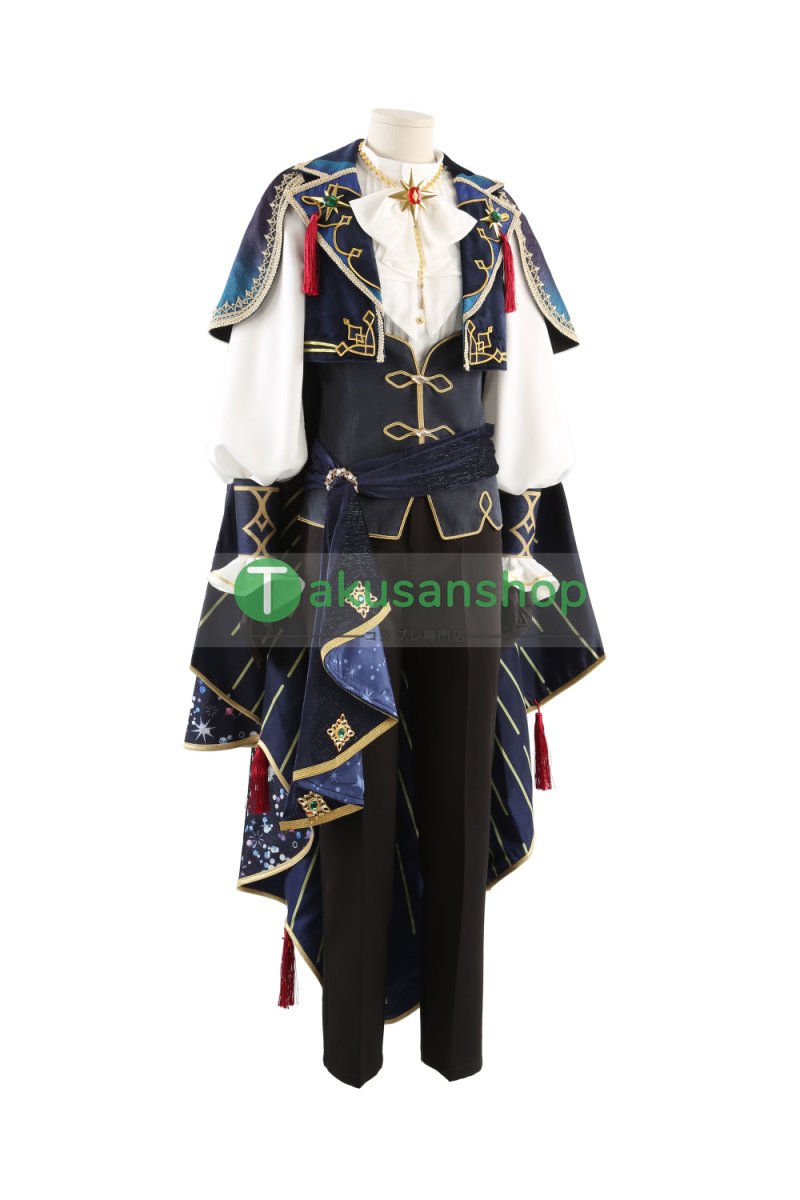 画像2: あんスタ あんさんぶるスターズ  進化の時!宇宙かける星の鳴動 星の鳴動響きし時に 影片みか  斎宮宗  風 コスチューム コスプレ衣装 オーダーメイド (2)