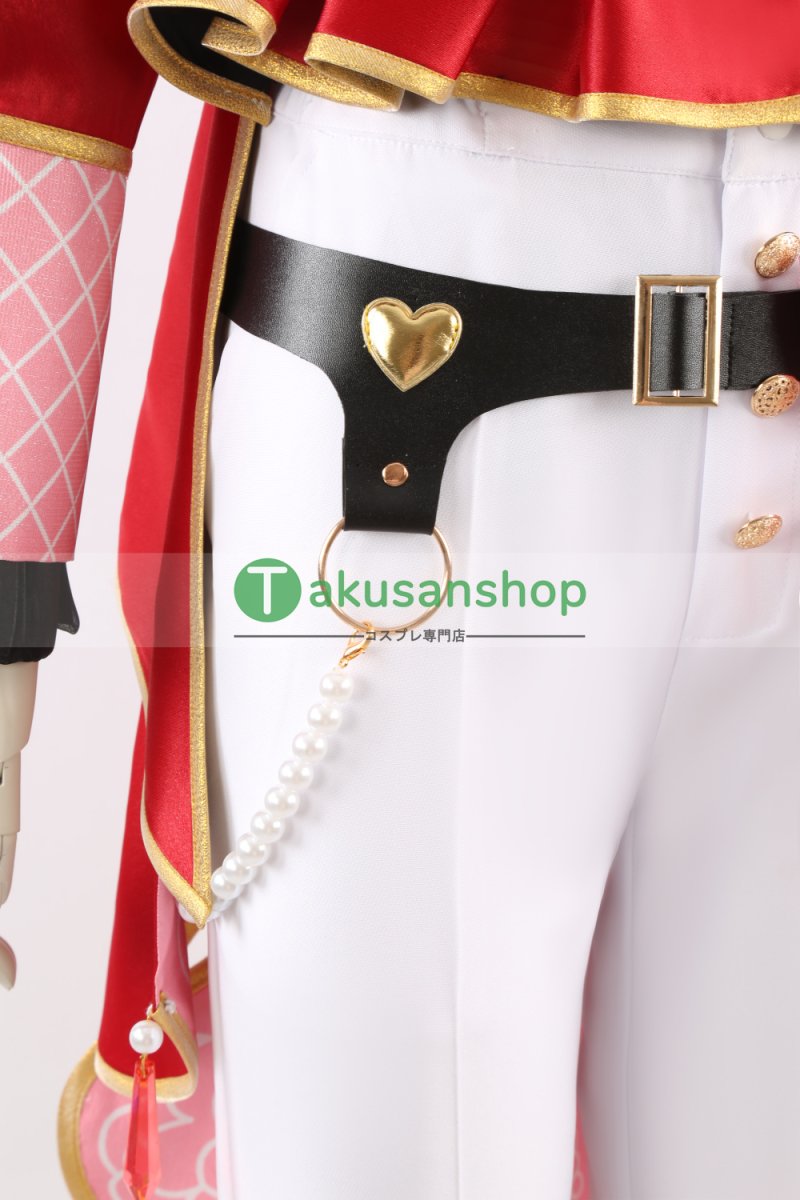 画像10: あんスタ あんさんぶるスターズ  試恋 ステップで踊るブコレクター Heart Collector バレンタイン Knights 鳴上嵐  朱桜司 月永レオ 瀬名泉 朔間凛月  風 コスチューム コスプレ衣装 オーダーメイド (10)