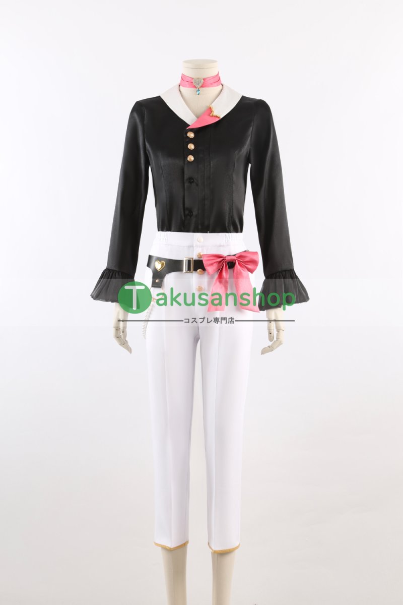 画像18: あんスタ あんさんぶるスターズ  試恋 ステップで踊るブコレクター Heart Collector バレンタイン Knights 鳴上嵐  朱桜司 月永レオ 瀬名泉 朔間凛月  風 コスチューム コスプレ衣装 オーダーメイド (18)