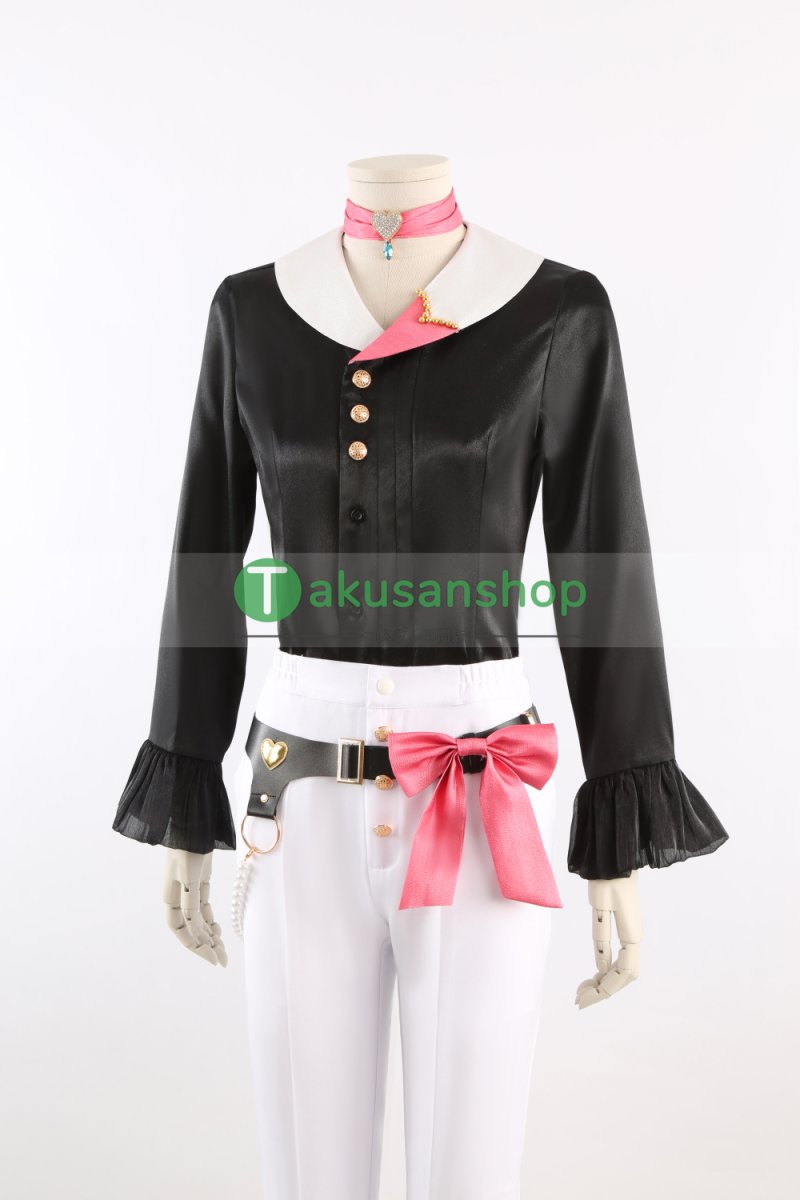 画像20: あんスタ あんさんぶるスターズ  試恋 ステップで踊るブコレクター Heart Collector バレンタイン Knights 鳴上嵐  朱桜司 月永レオ 瀬名泉 朔間凛月  風 コスチューム コスプレ衣装 オーダーメイド (20)